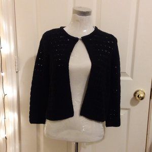 Elm Black Crop Sweater